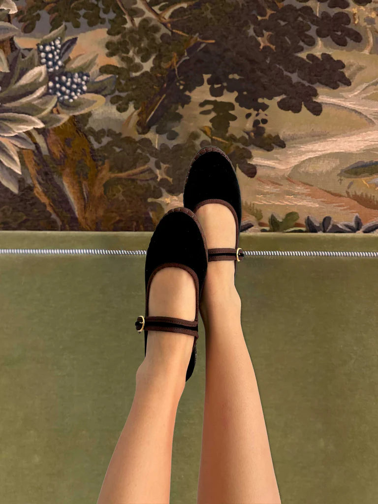 Sethe Mary Jane Shoes - Black & Brown