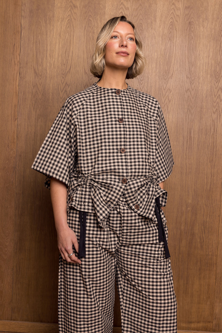 KINCHAKU Shirt - Gingham
