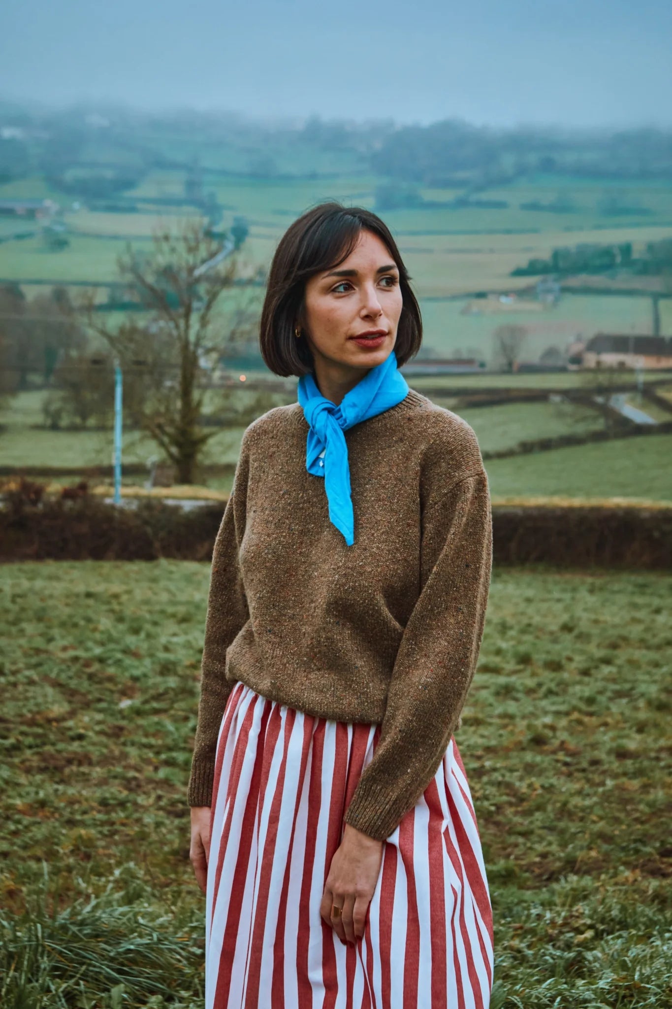 Jacinthe Scarf Marina
