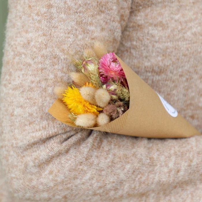 Mini Dried Flower Bouquet