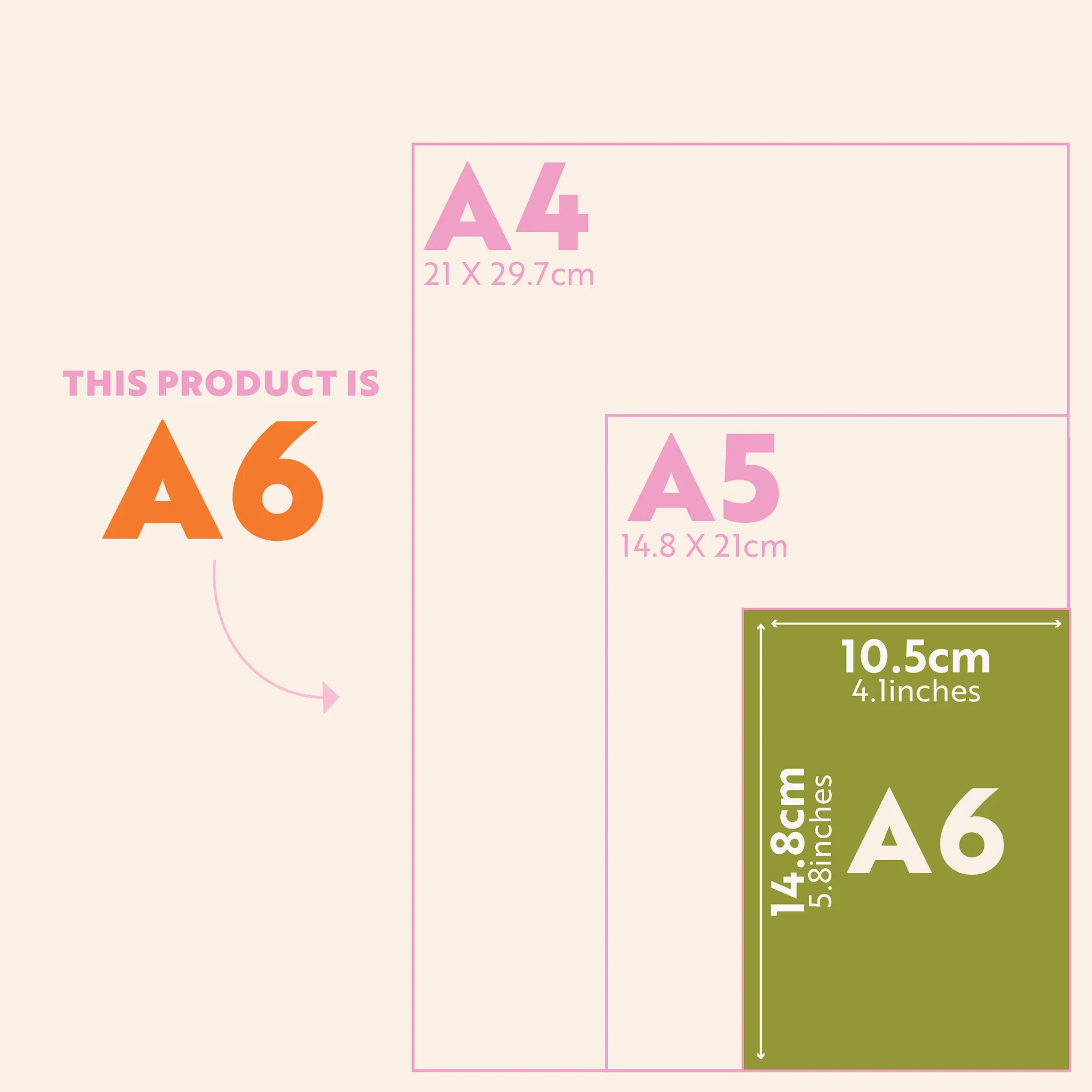 A6 Daily Gratitude Pad