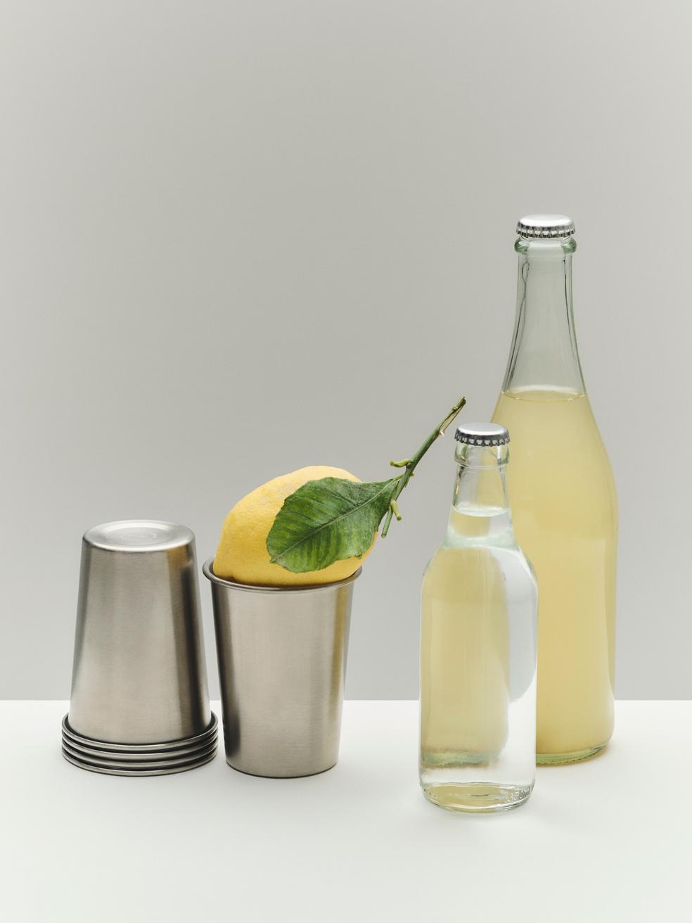 Outdoor Market Steel Cup - Set of 2