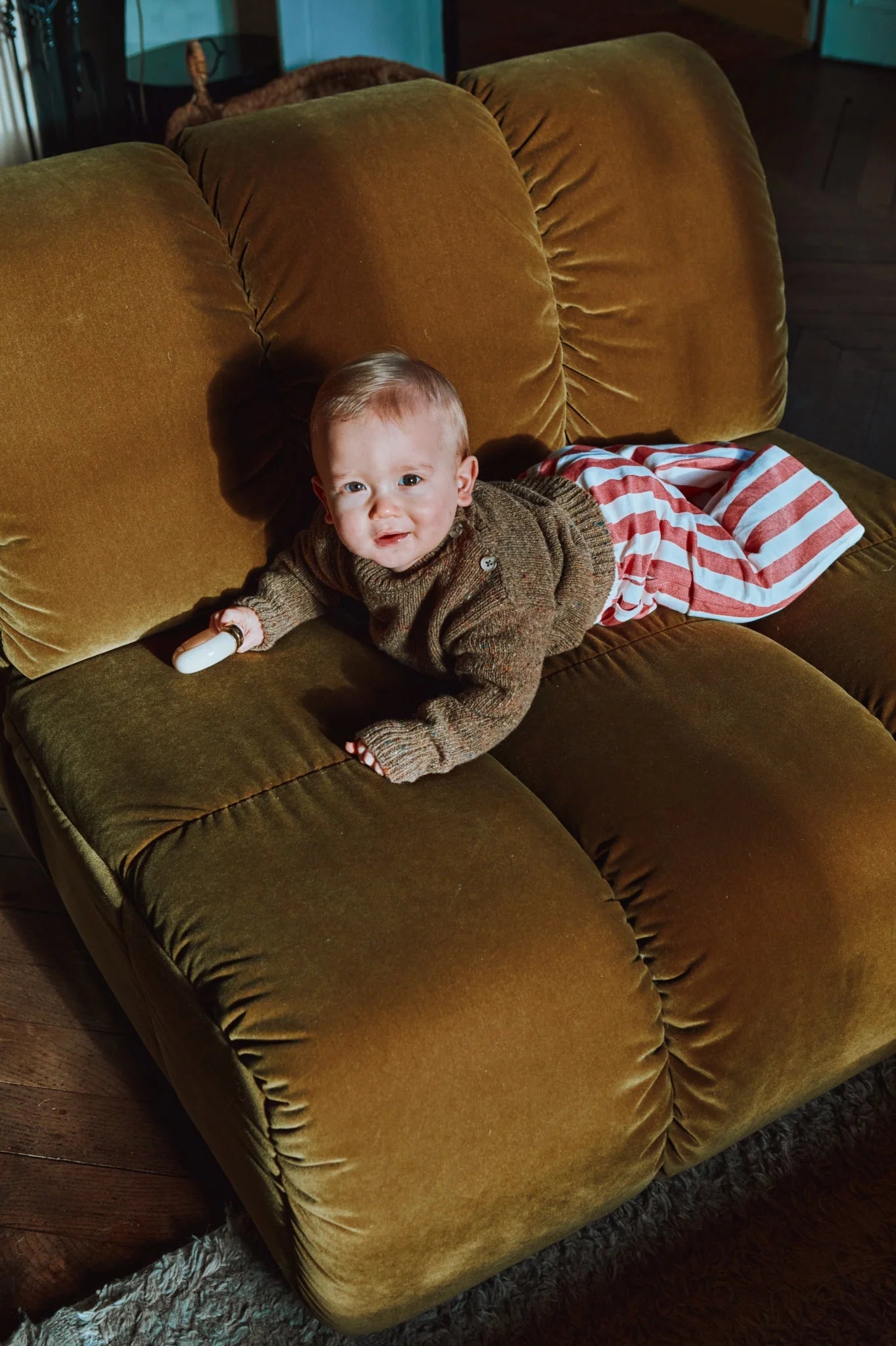 Pull The Wool Kids - Speckled Brown