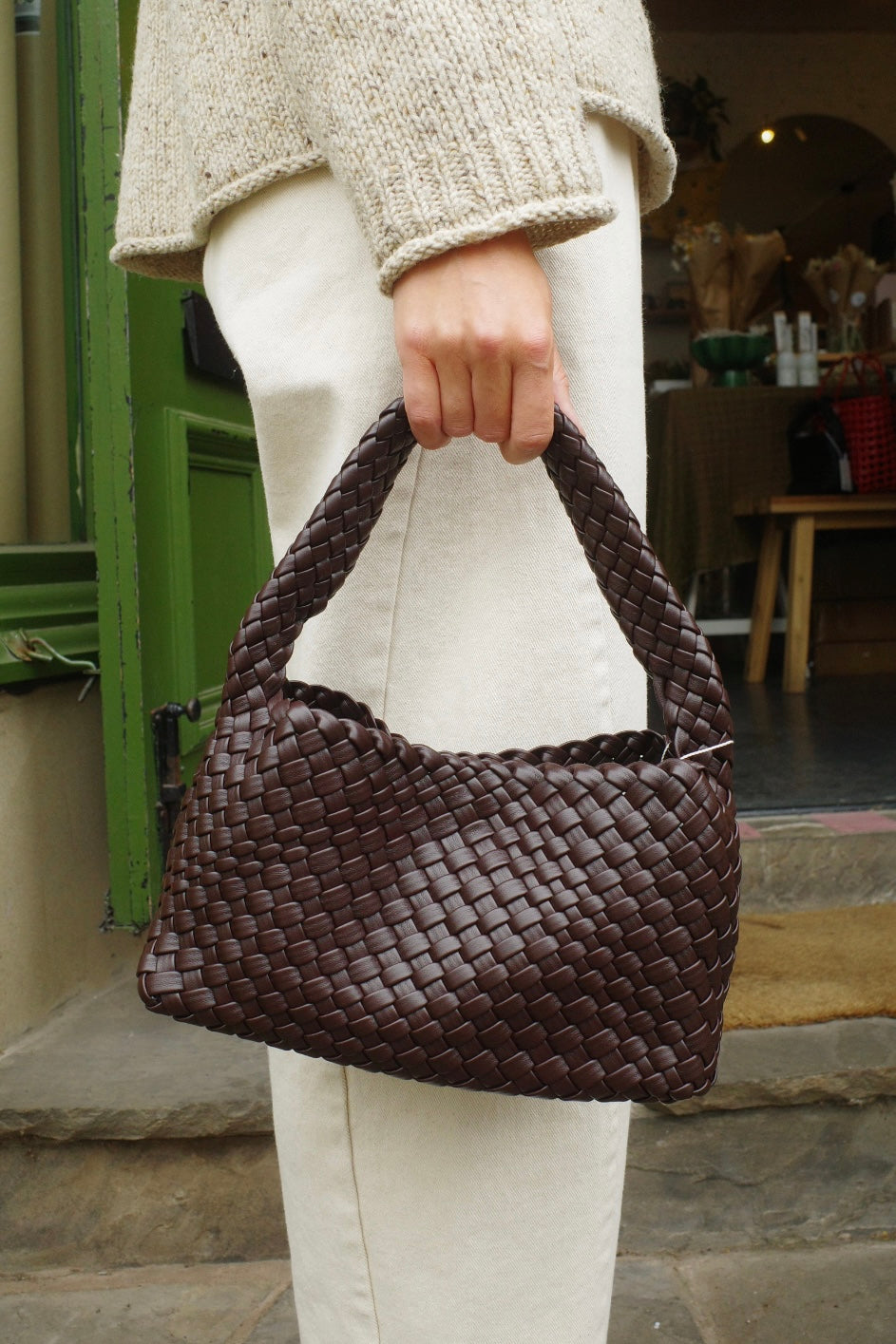 Woven Mini Bag + Pouch