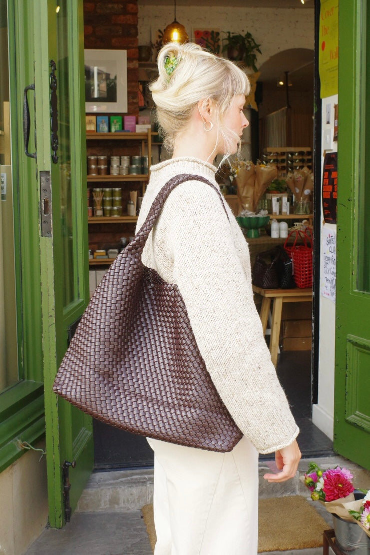 Woven Daily Shopper + Pouch