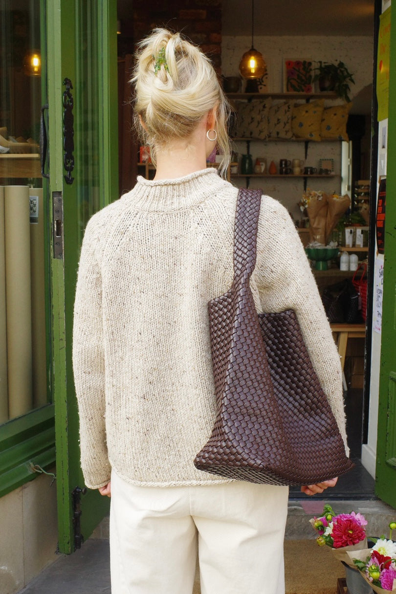 Woven Daily Shopper + Pouch