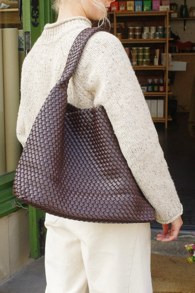 Woven Daily Shopper + Pouch