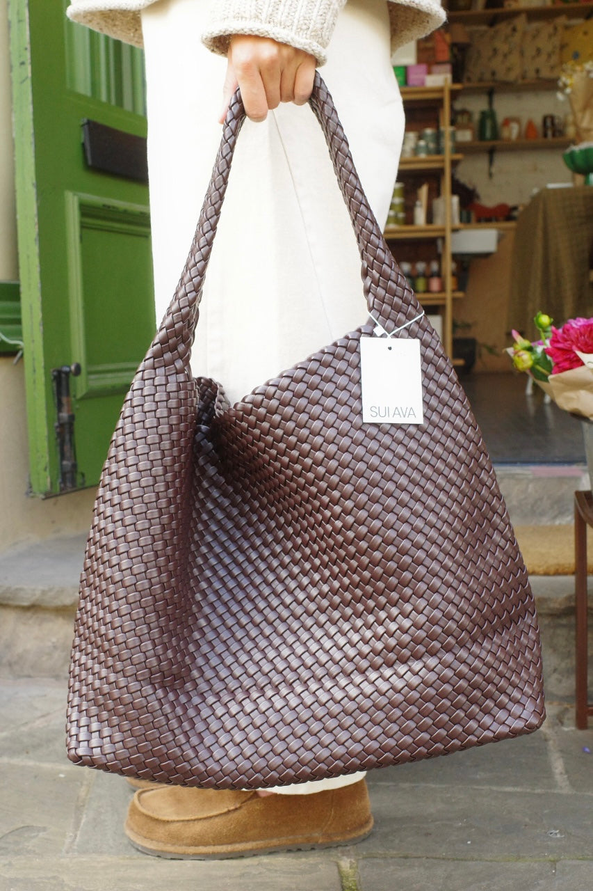 Woven Daily Shopper + Pouch