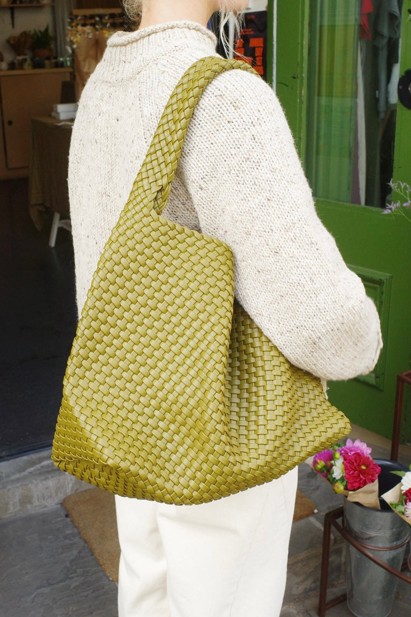 Woven Daily Shopper + Pouch