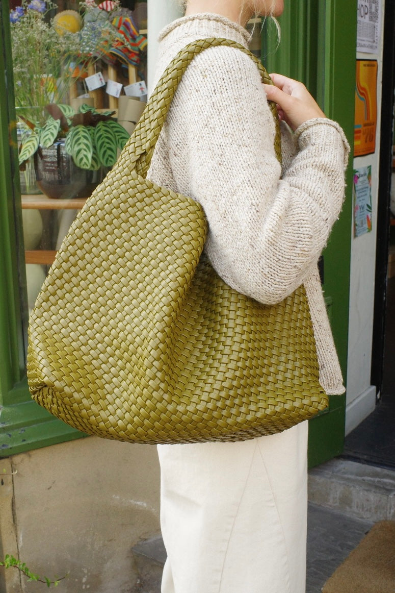 Woven Daily Shopper + Pouch