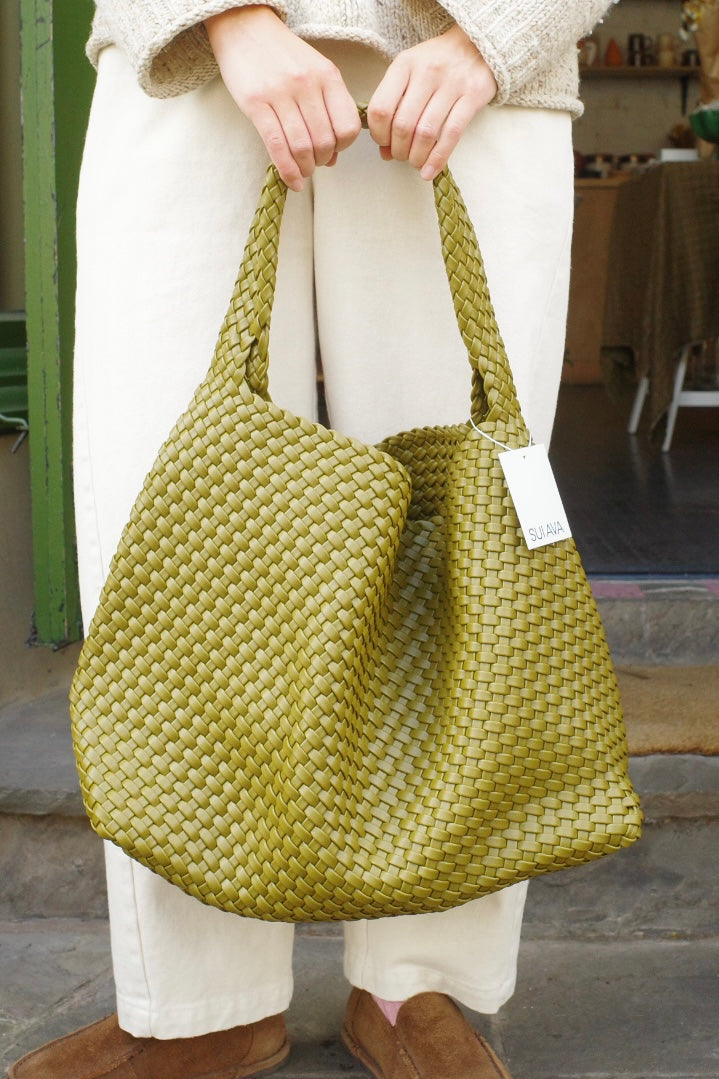Woven Daily Shopper + Pouch