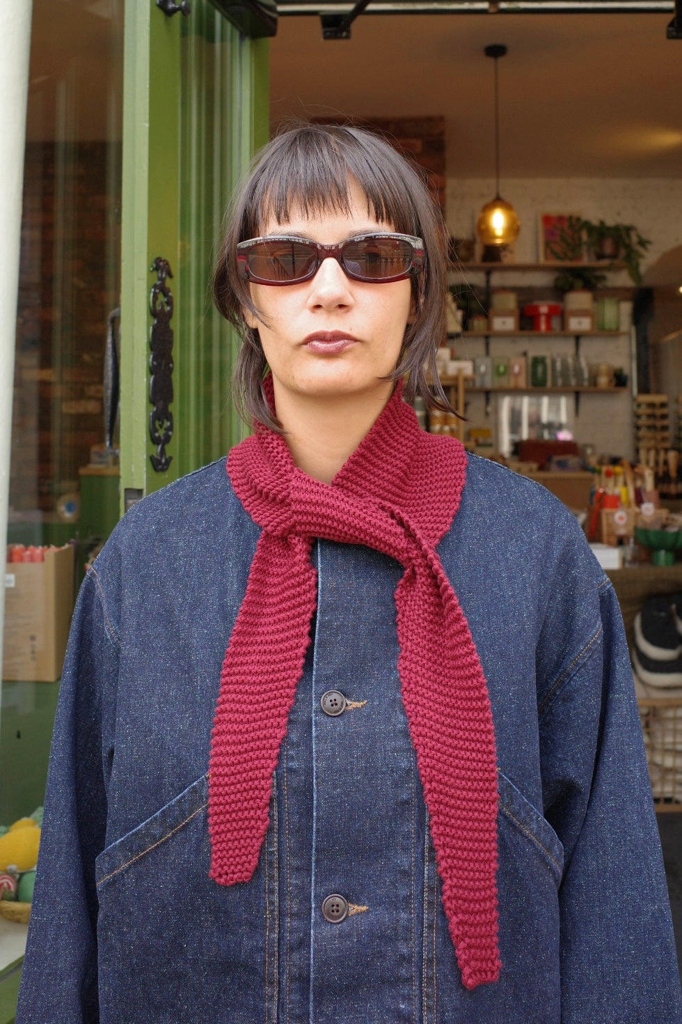 Vivian-Jane Organic Cotton Knitted Scarf