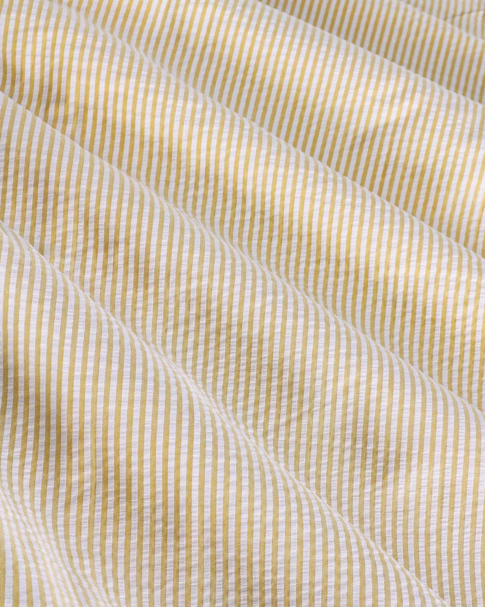 Cocktail D'Amore Shirt - Seersucker - Butter in the Sun
