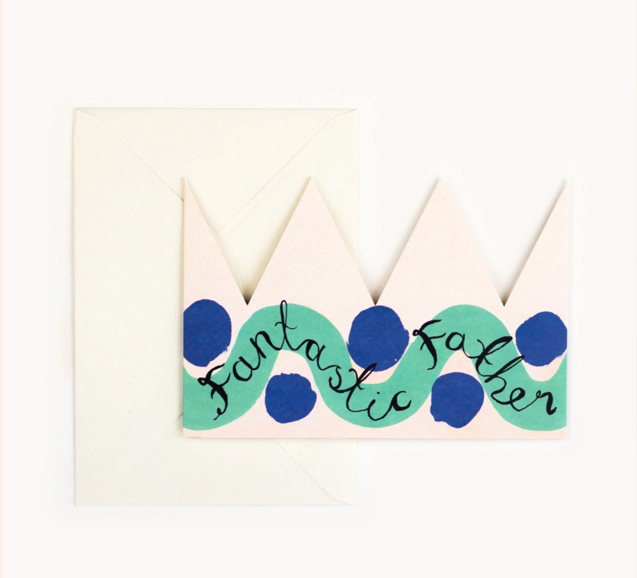 Fantastic Father Party Hat Card