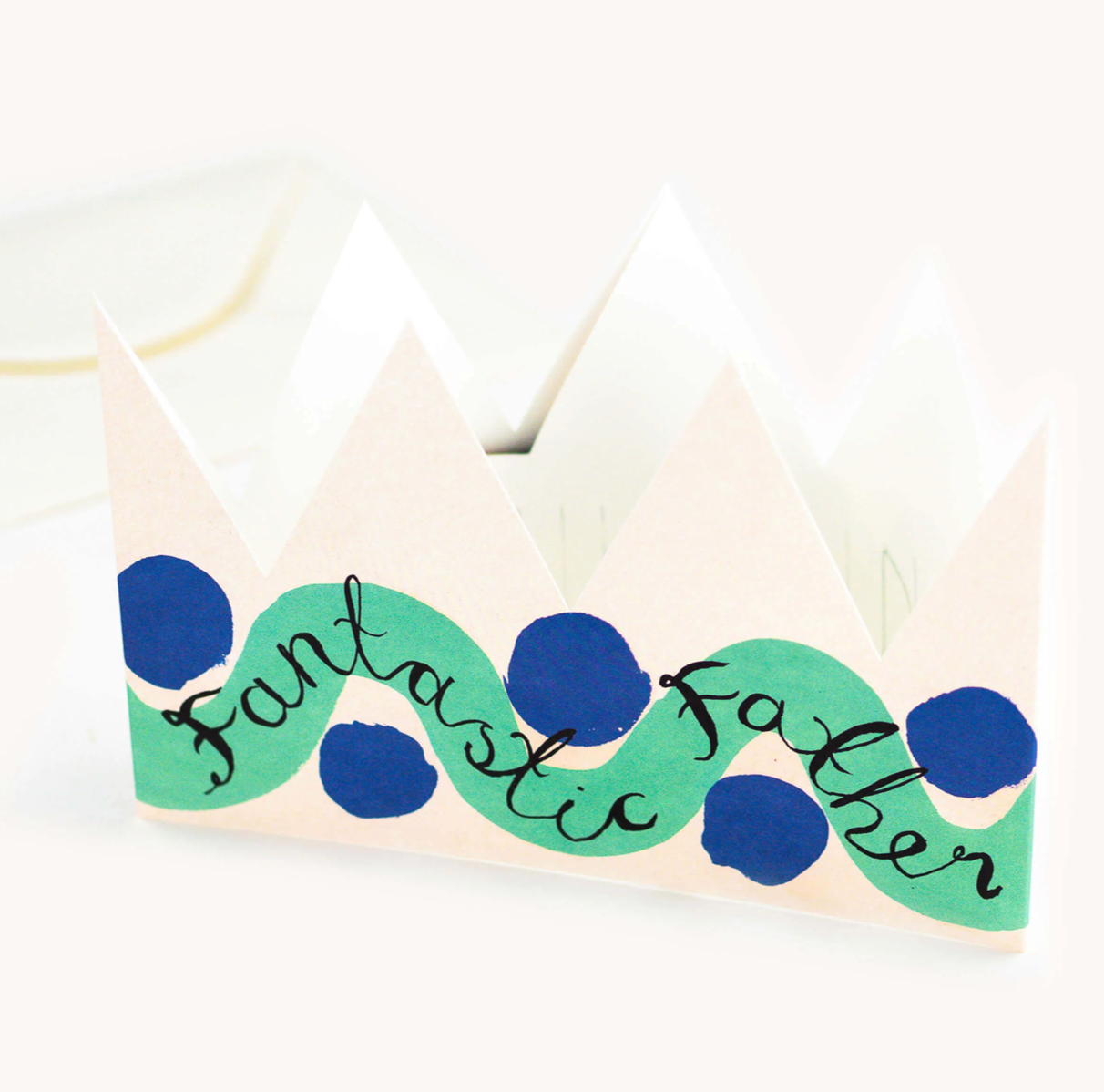 Fantastic Father Party Hat Card