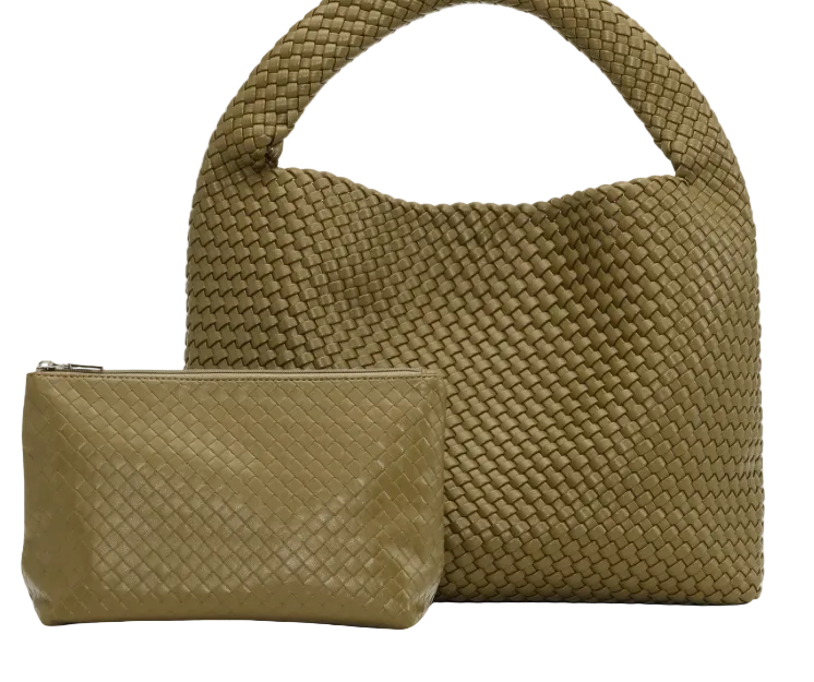 Woven Daily Shopper + Pouch