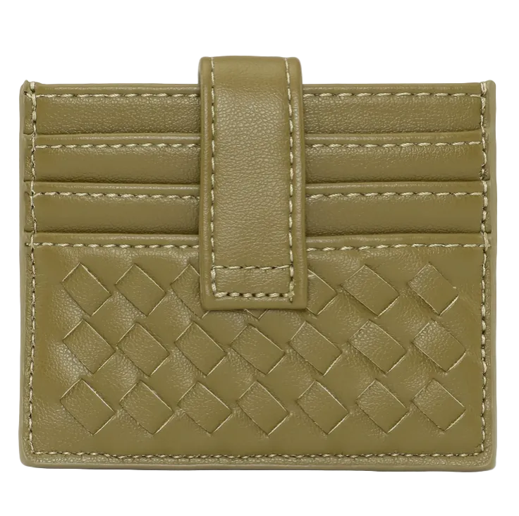 Woven Card Wallet
