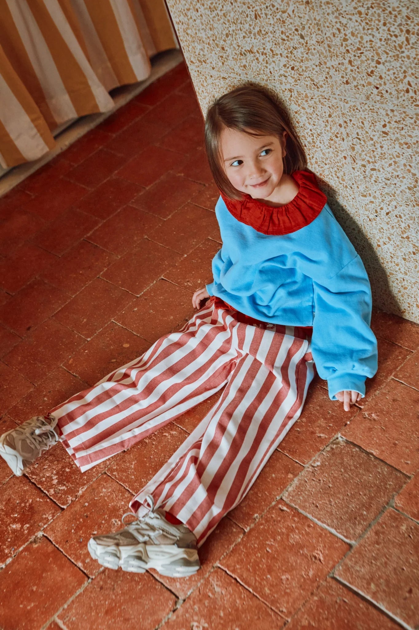 Cerise Kids Pants Denim - Rayners Rouges
