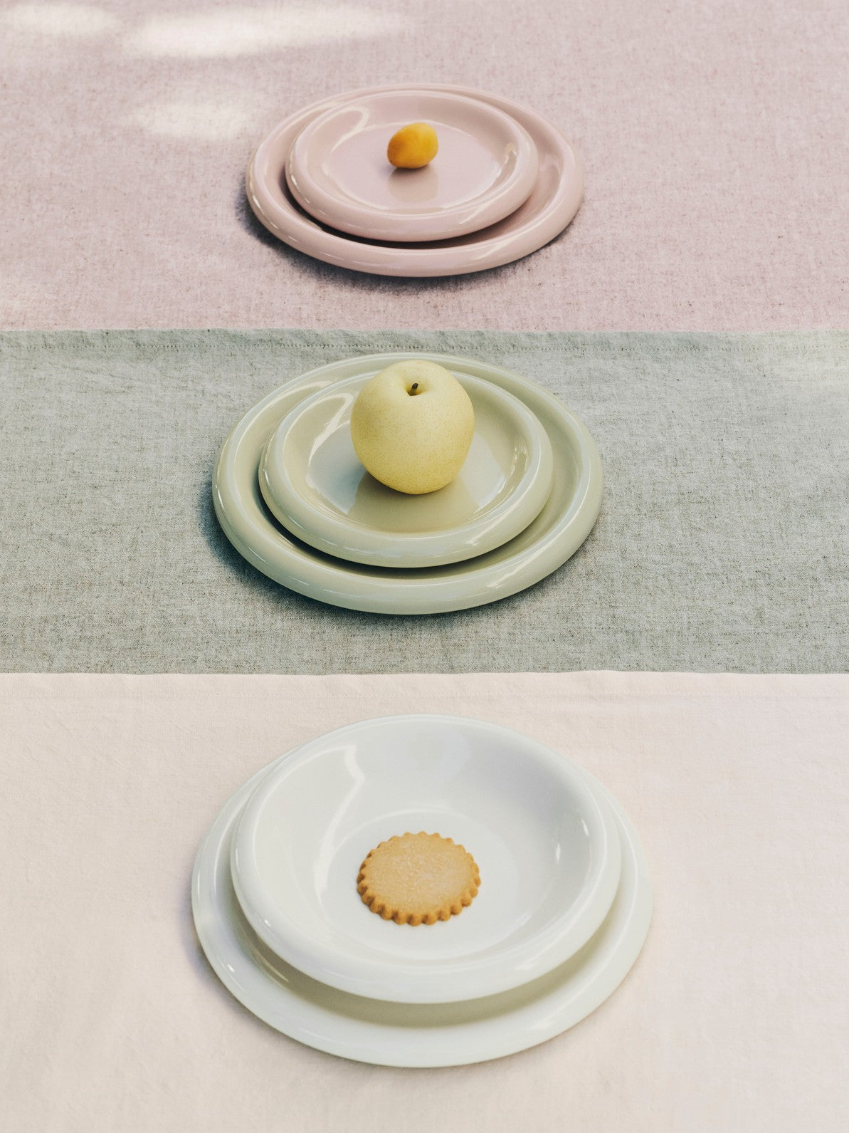 Pistachio Barro Plates Small - Set of two