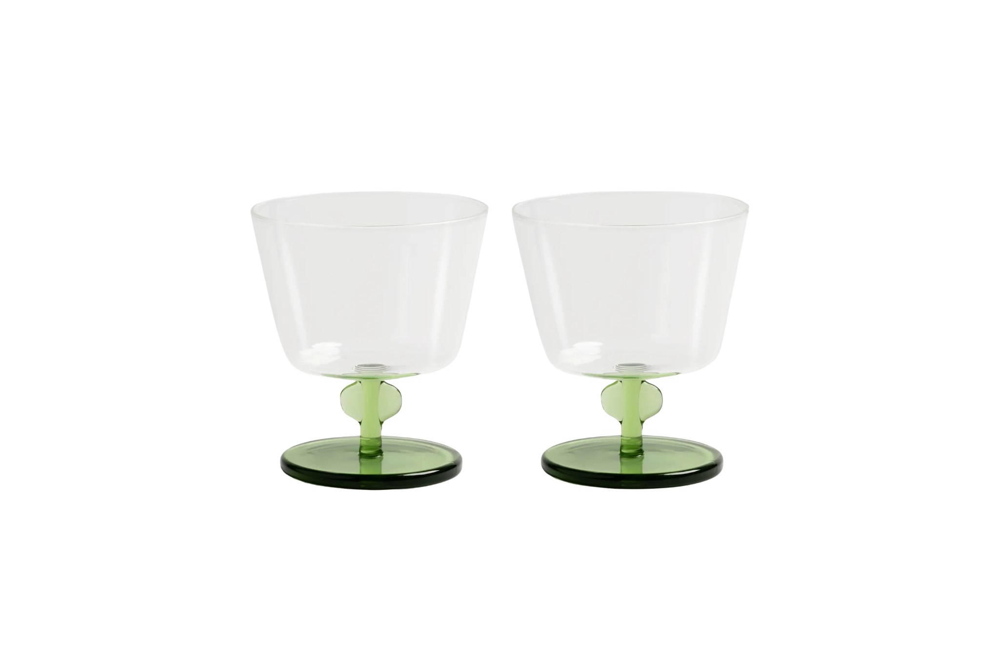 Water glass petal set of 2