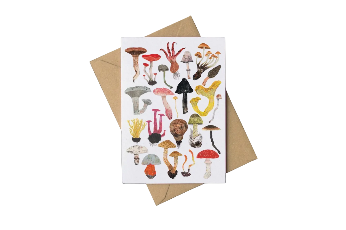 Mushrooms Card