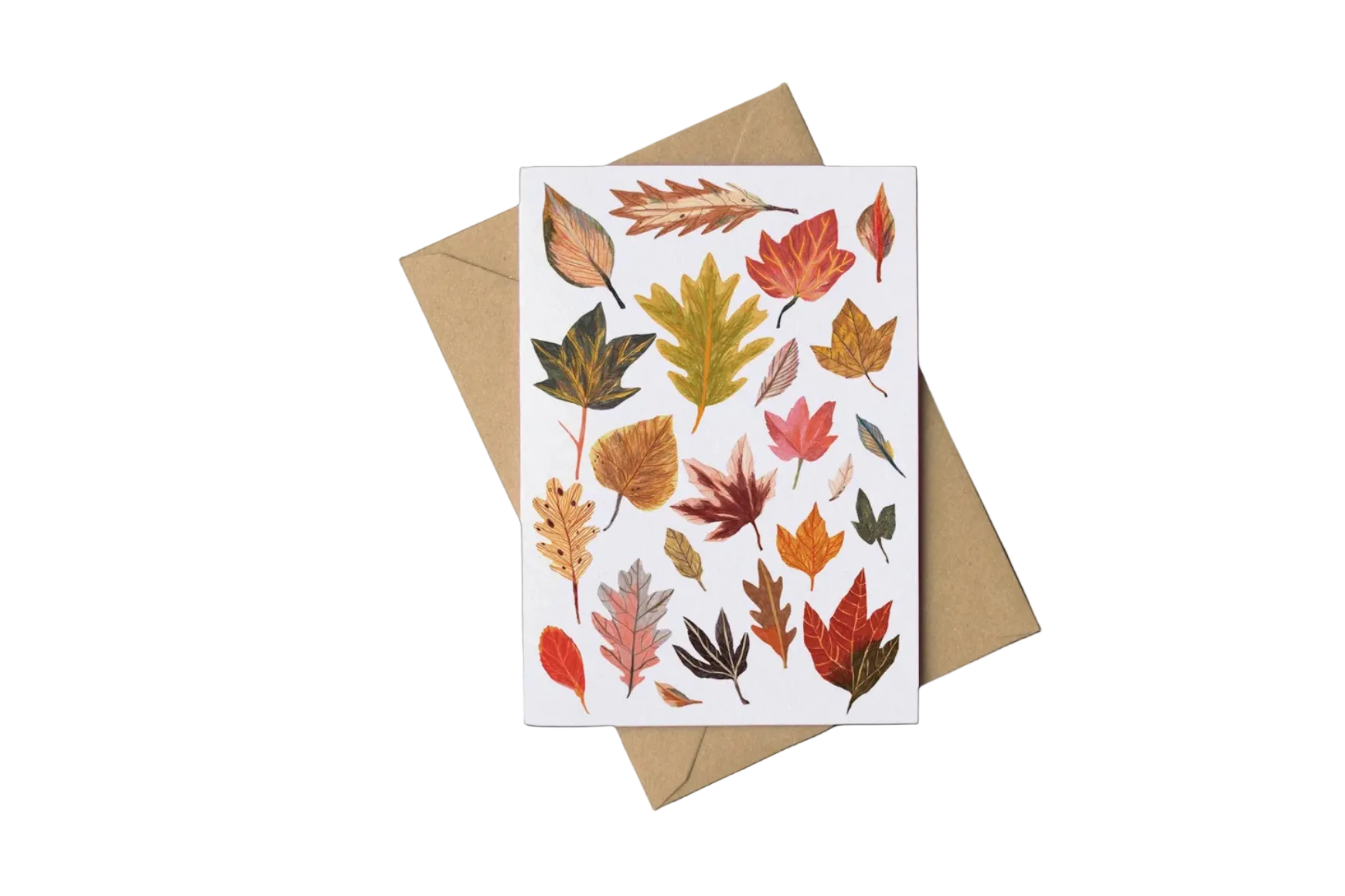 Autumn Leaves Card