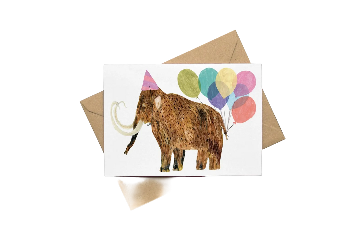 Have a Mammoth Birthday Card