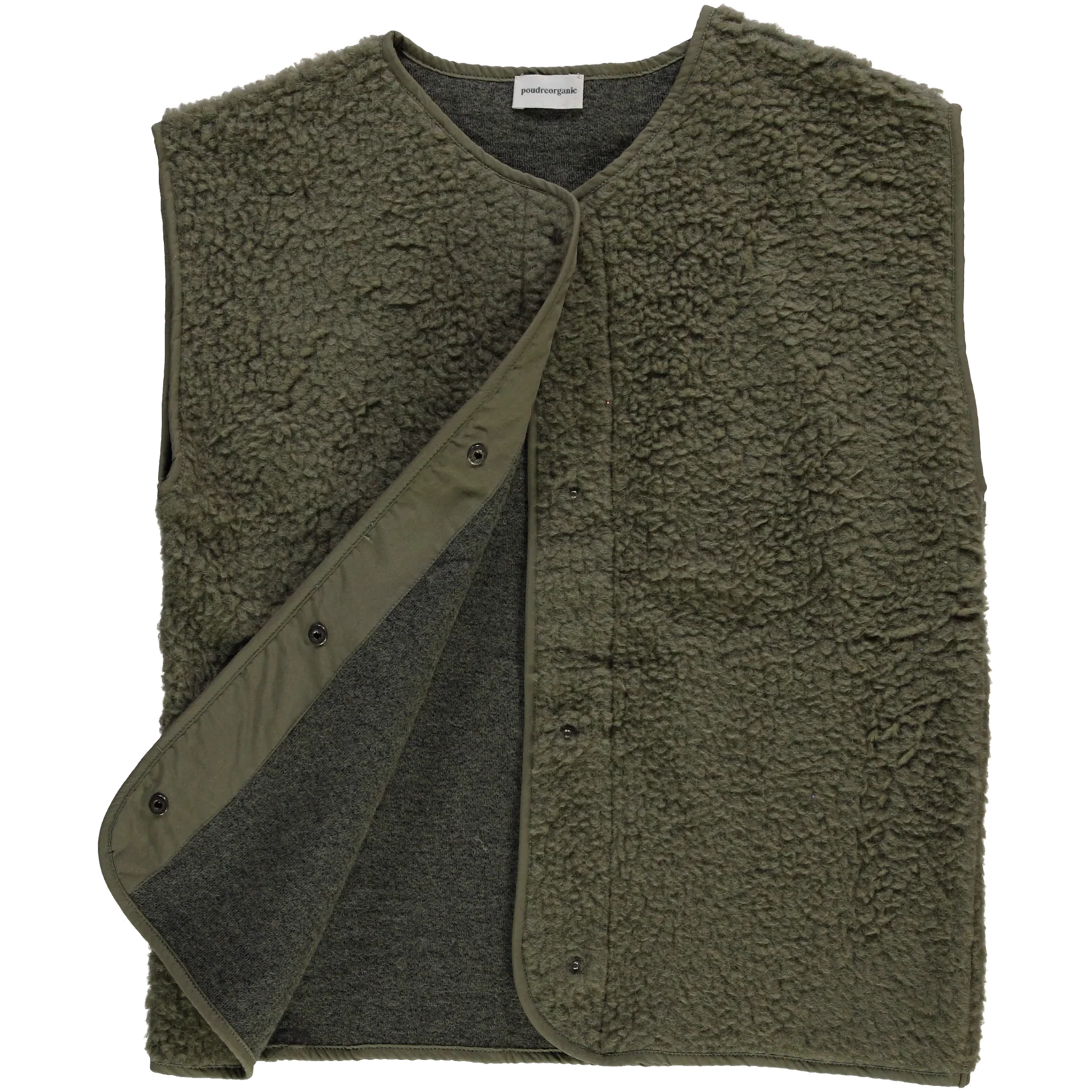 Wool Adult Jacket - Taupe Vert