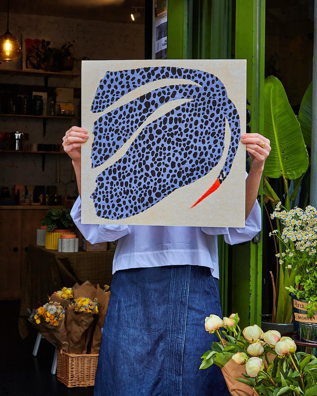 Spotted Bird Poster