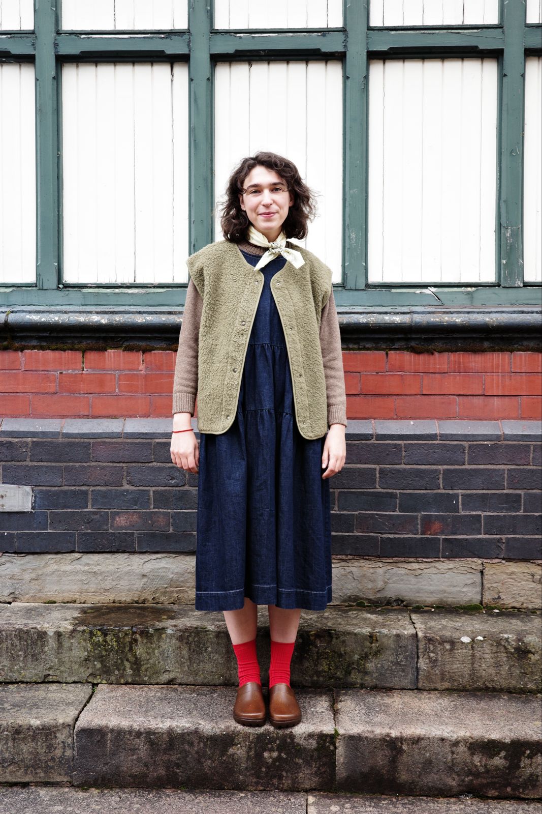 Wool Adult Jacket - Taupe Vert