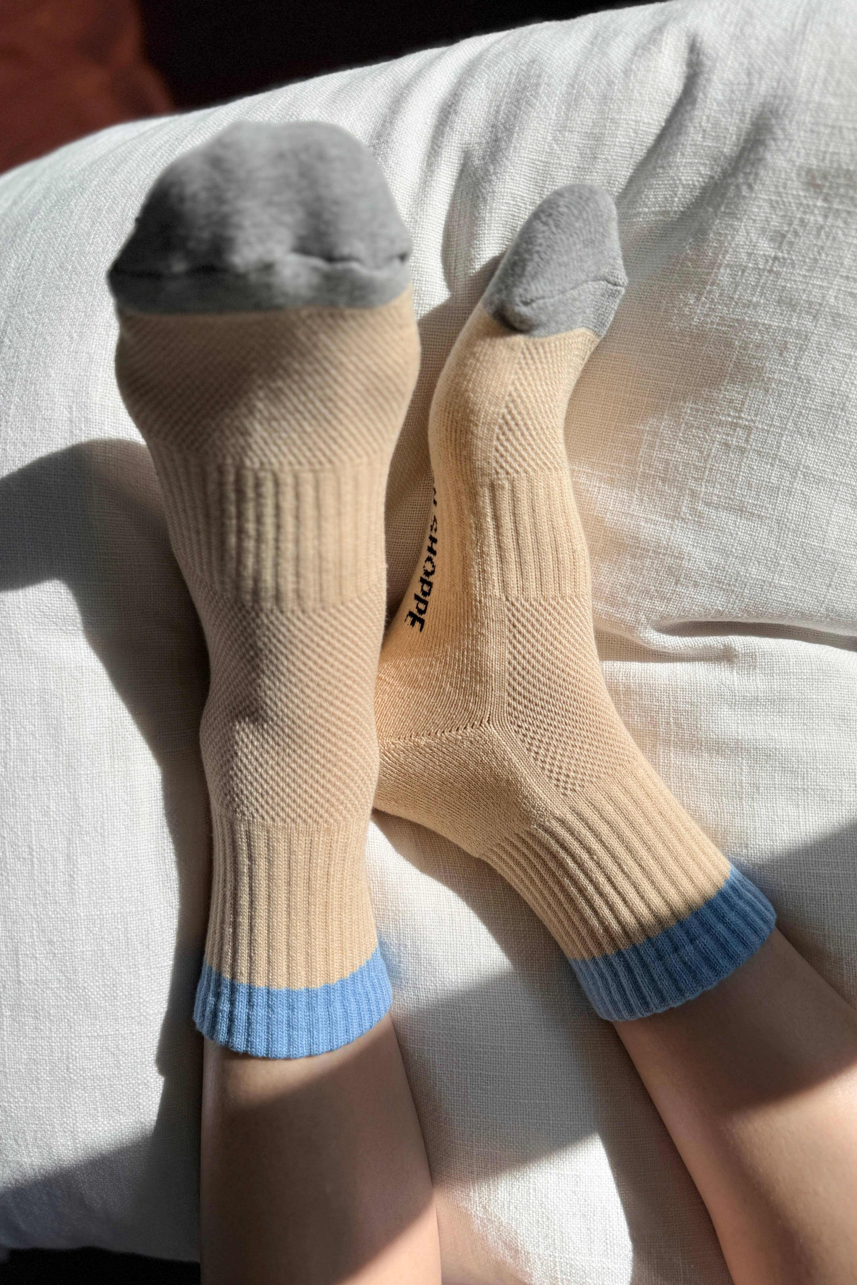 Colour Block Girlfriend Socks