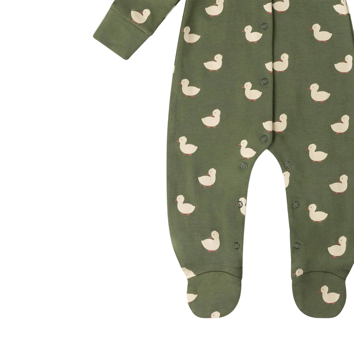 Olive Ducks Organic Babygrow