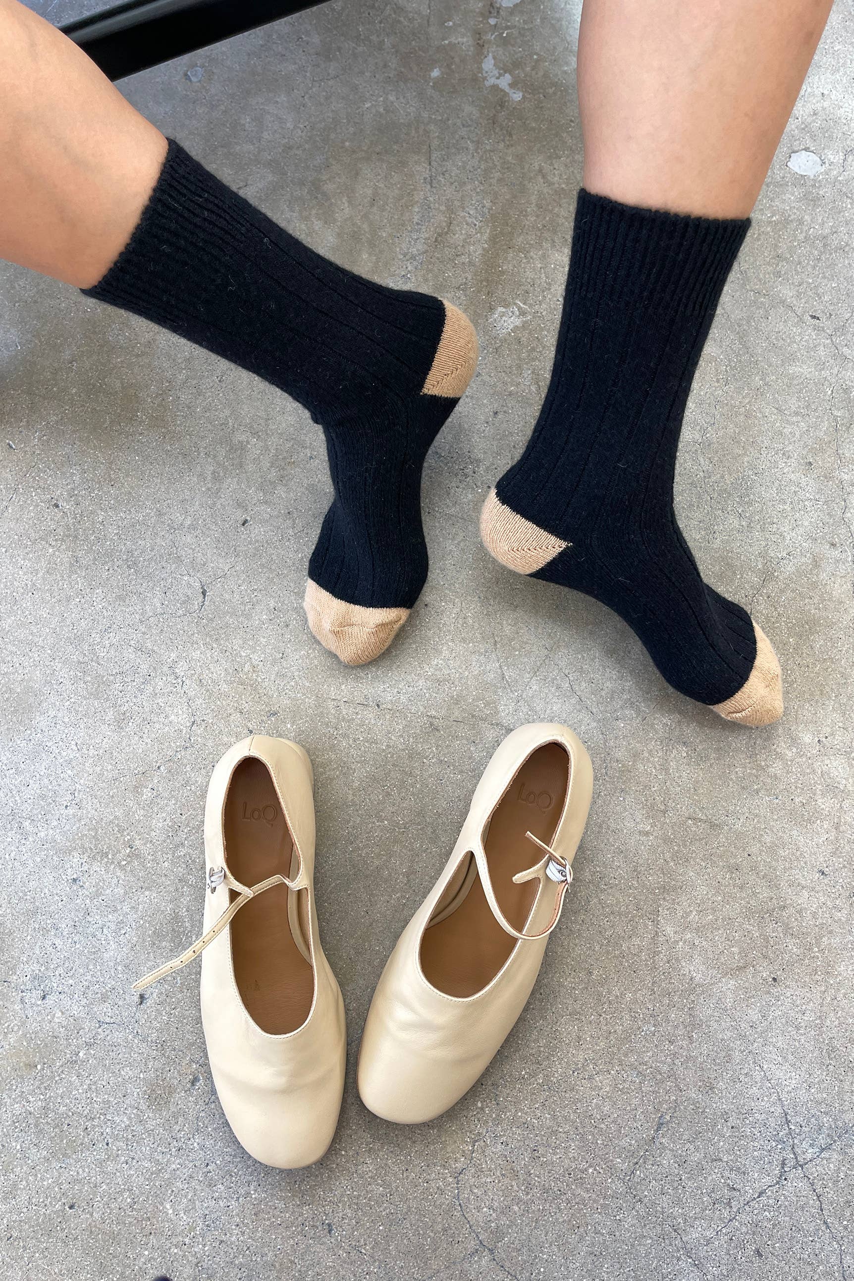 Cashmere Socks - Black