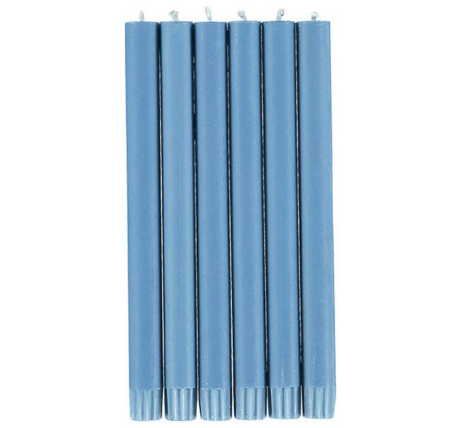 Medici Blue Eco Dinner Candle
