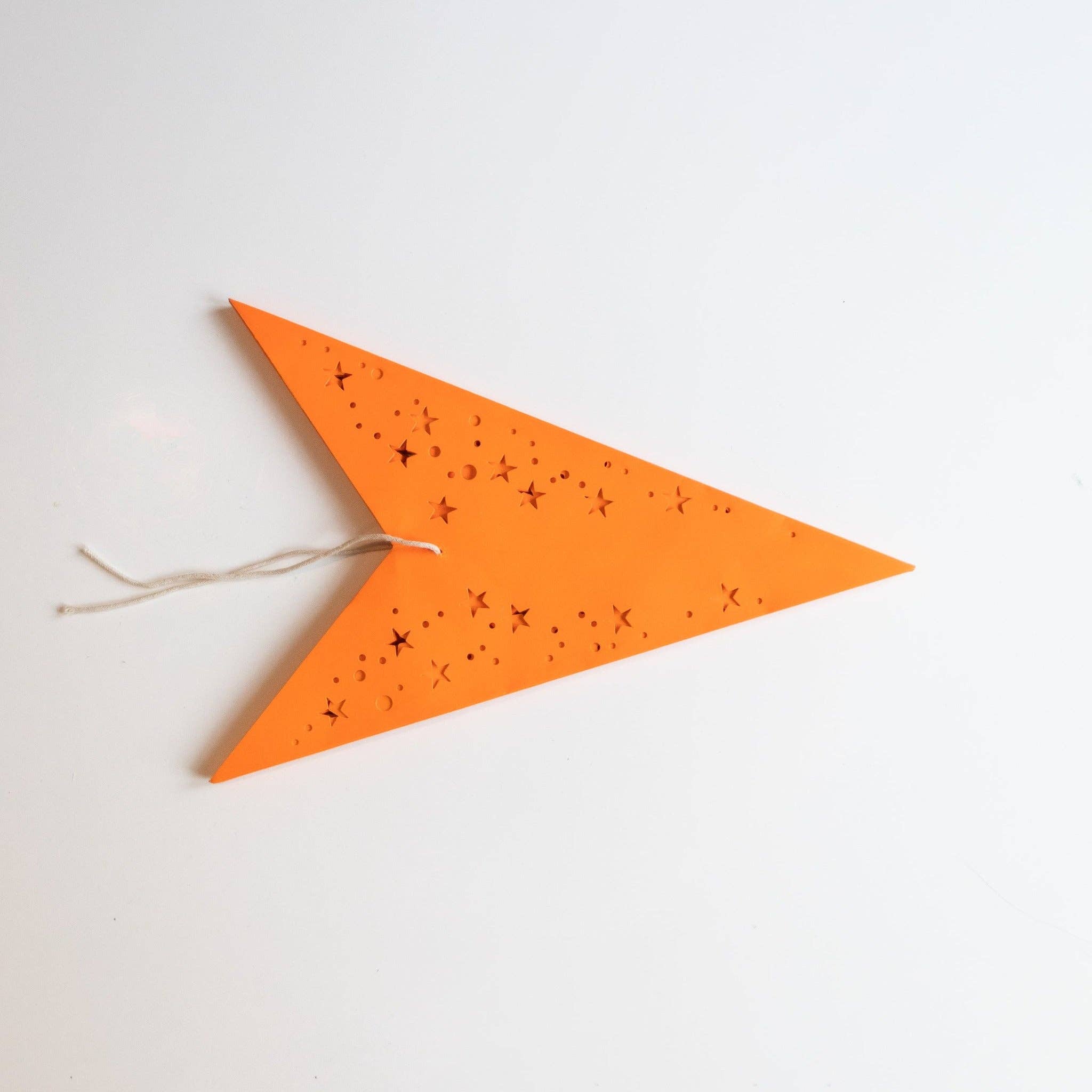 Paper Star Lantern - Venus Orange