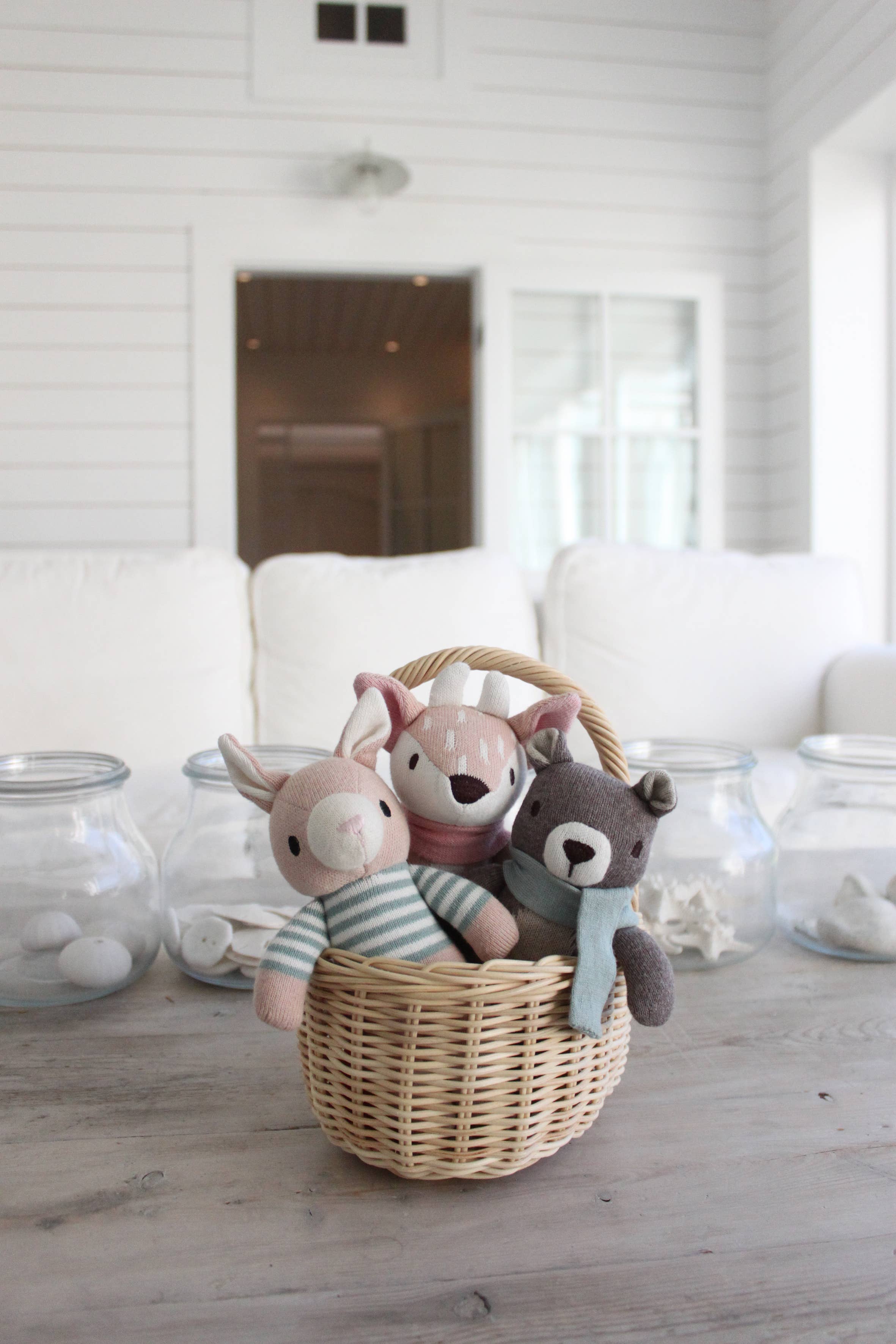 Finbar Hare - Knitted Soft Toy