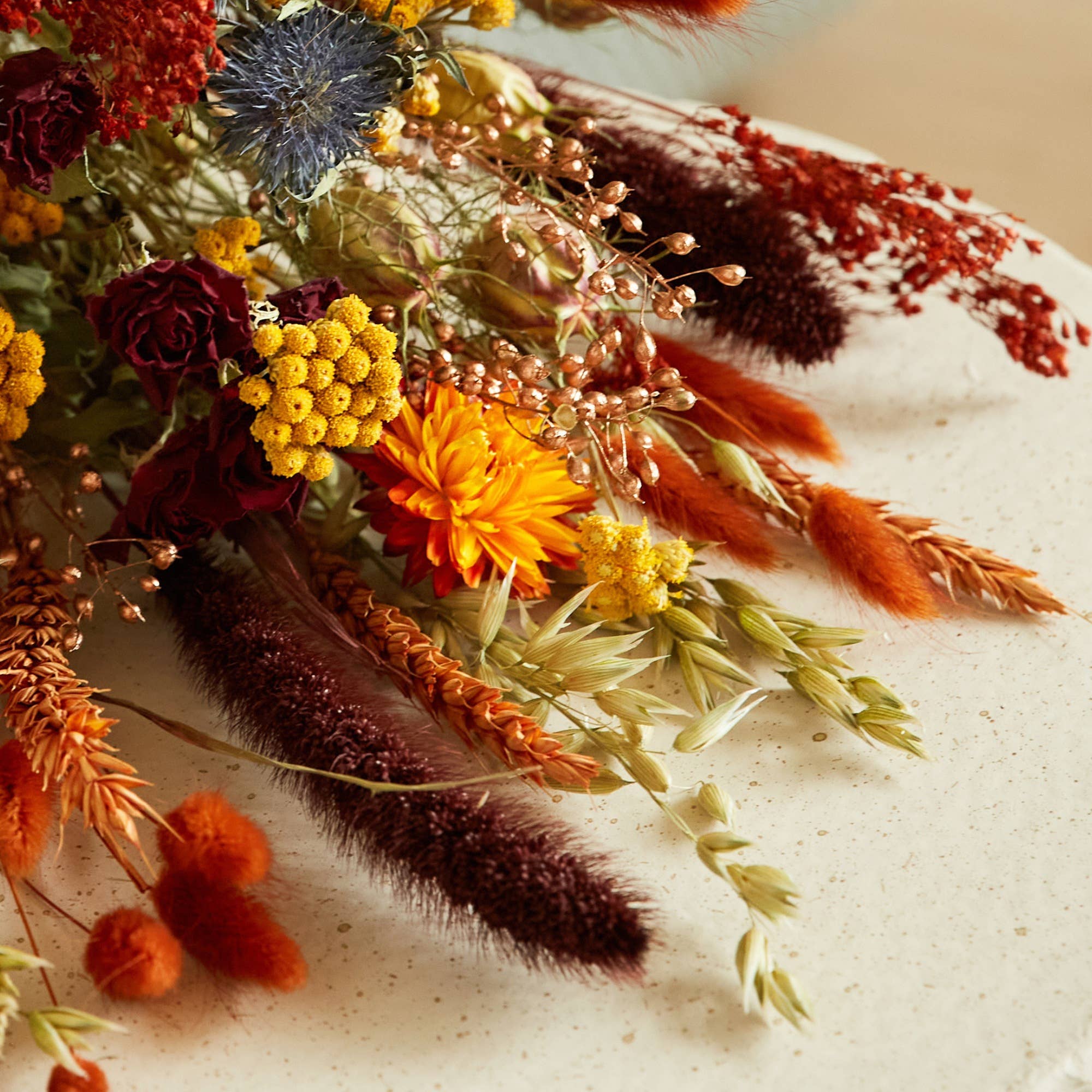 Dried Flowers - Field Bouquet Harvest Sunset