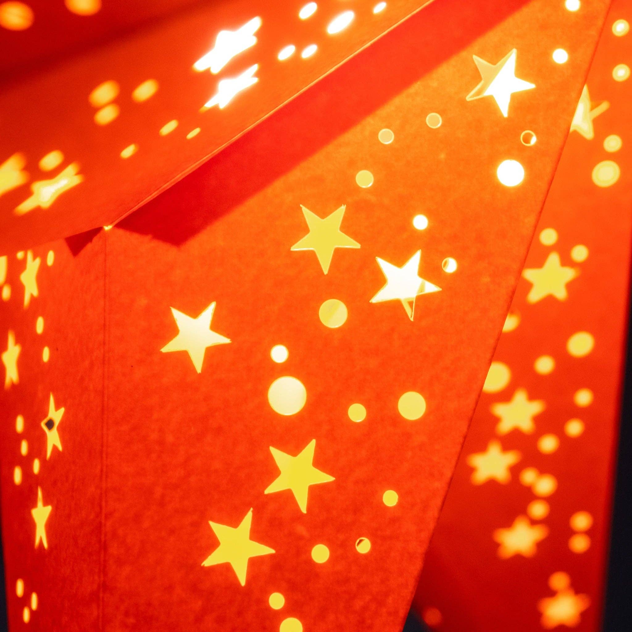 Paper Star Lantern - Venus Orange