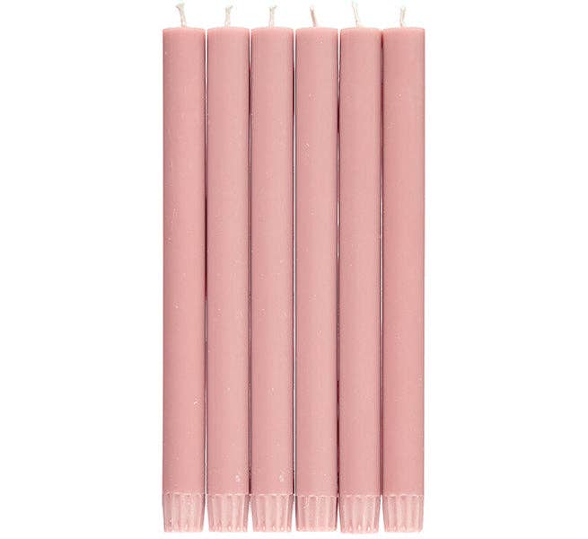 Eco Dinner Candle - Old Rose