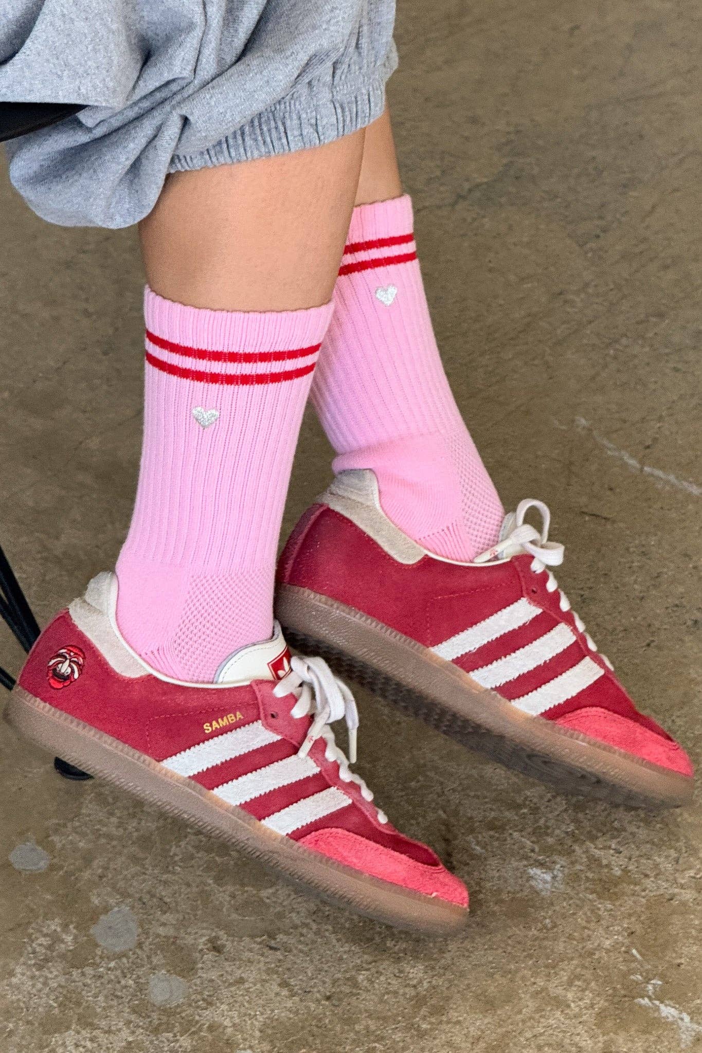 Embroidered Boyfriend Socks