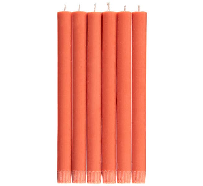 Rust Eco Dinner Candles