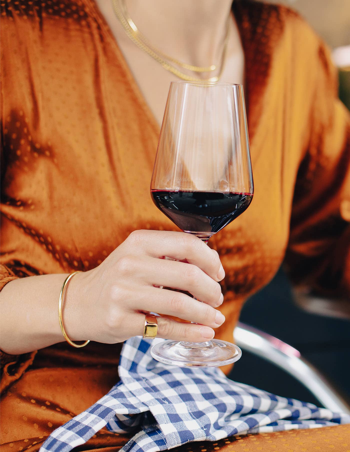 Minimal Gold Bangle, Waterproof