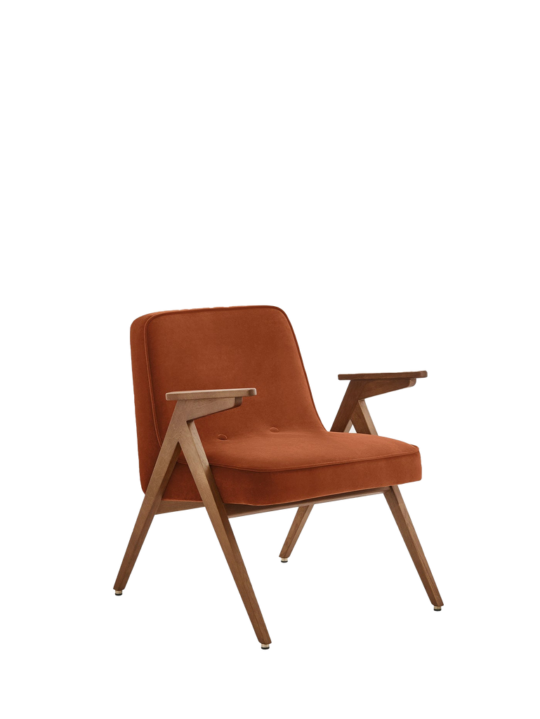 Bunny Armchair Chair -  Velvet Sierra Fabric