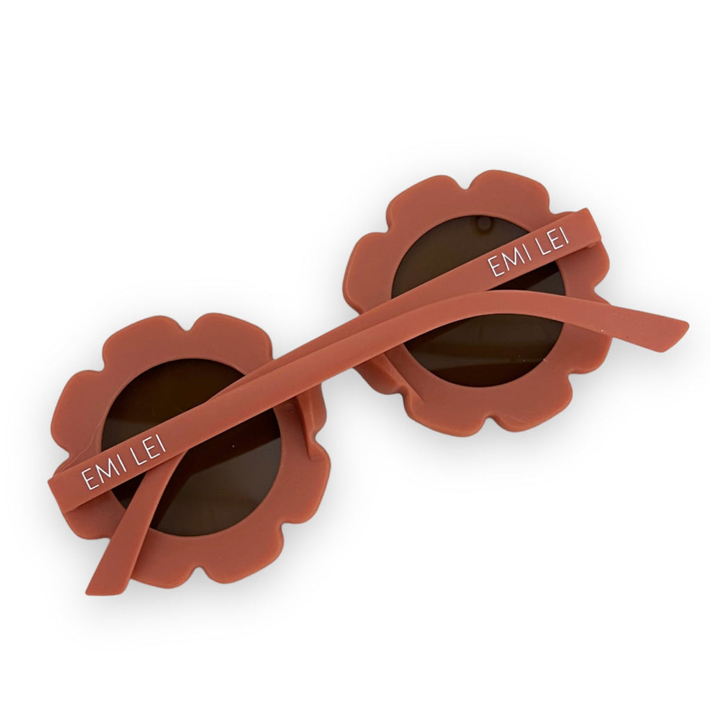 Kids Daisy Sunglasses - Rust