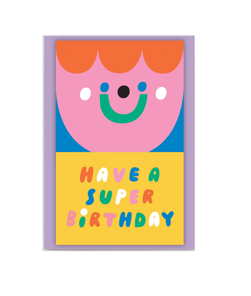 Super Birthday Fold-Out Card
