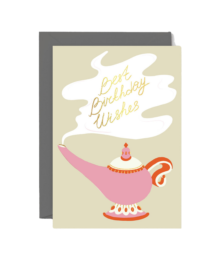 Birthday Wishes Genie Card | Still Life Story