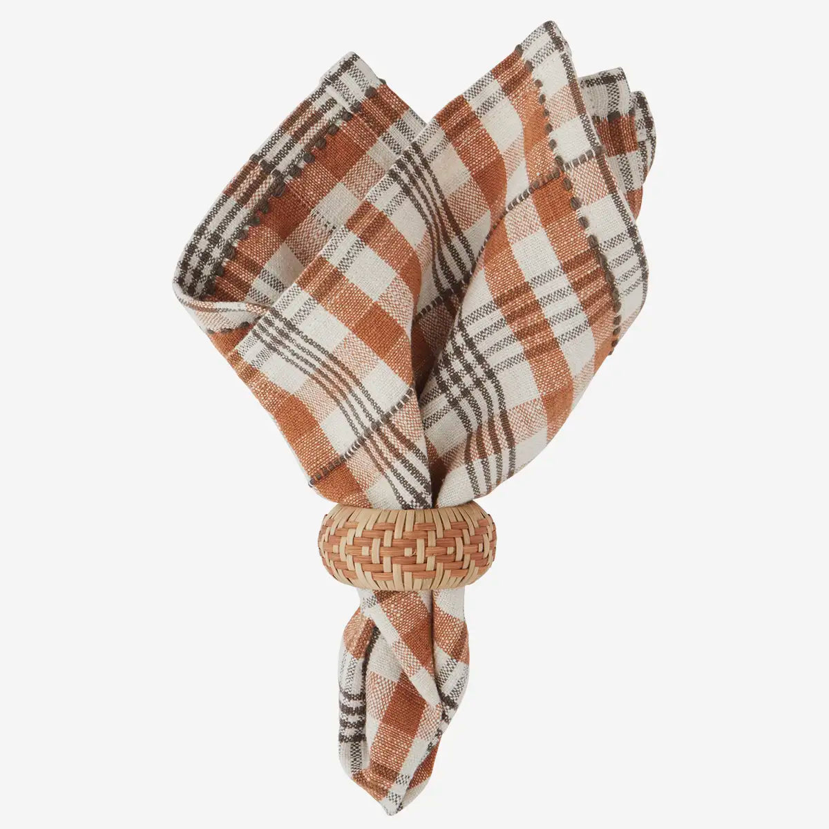 Cotton Napkin Set - Burnt Orange