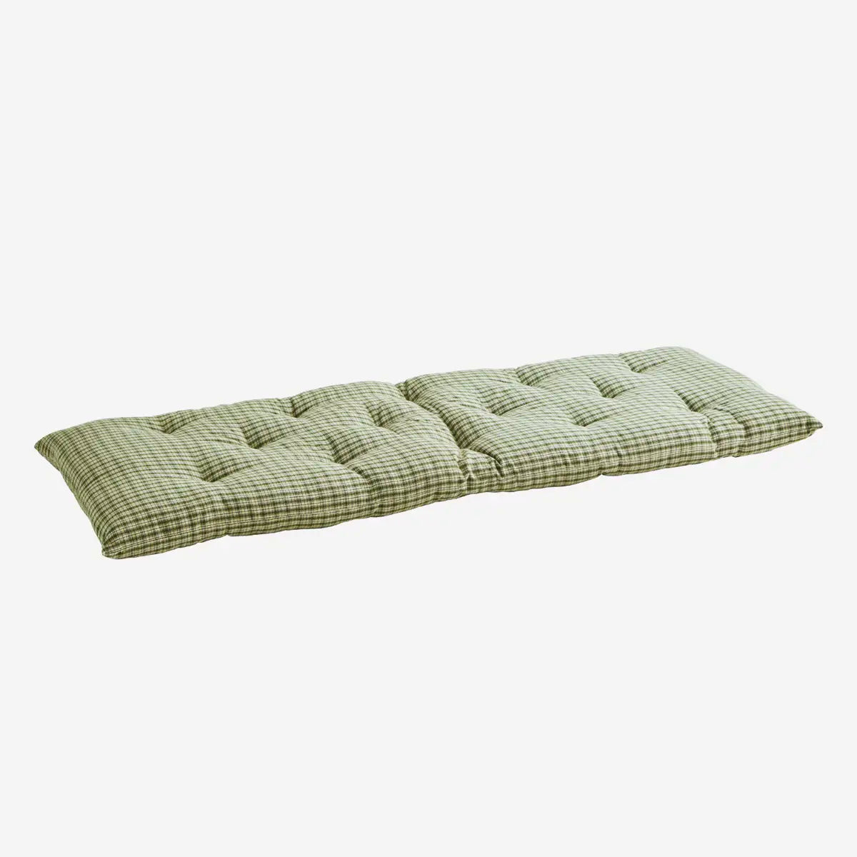 Cotton Mattress - Green Check