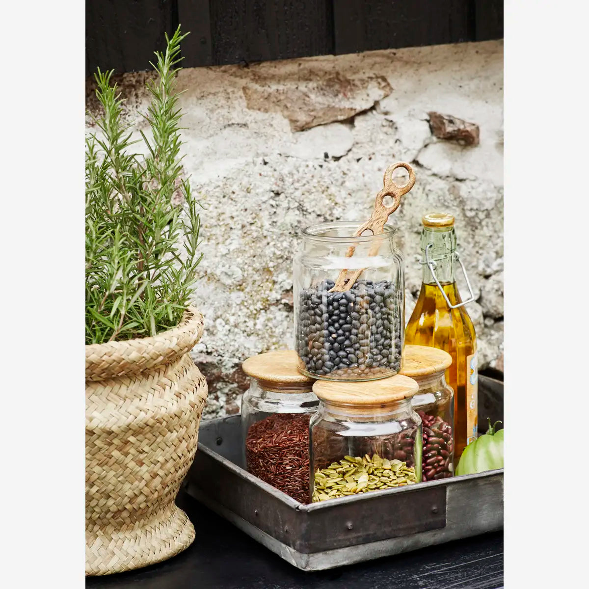 Glass Storage Jar - Large