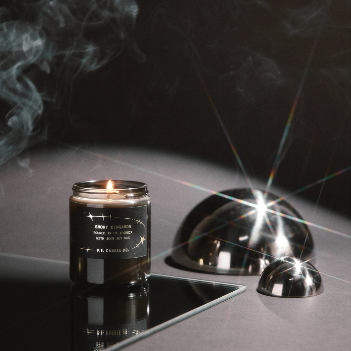 Smoky Cinnamon Celestial Jar Candle